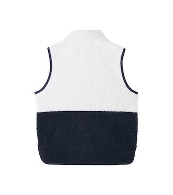 Vada colorblocked faux shearling vest | Liewood