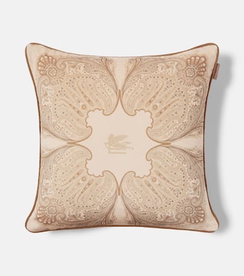 Coussin Pegaso en velours de coton | Etro