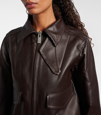 Leather jacket | Sacai
