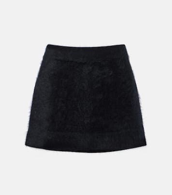 Fluffy Statement wool-blend miniskirt | Dorothee Schumacher