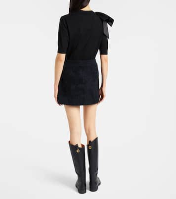 Fluffy Statement wool-blend miniskirt | Dorothee Schumacher