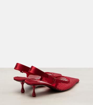 Amel 50 embellished slingback pumps | Jimmy Choo