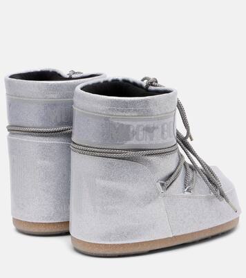 Icon Low glitter snow boots | Moon Boot