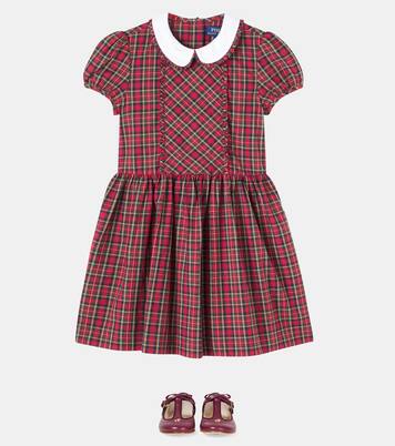 Plaid cotton dress | Polo Ralph Lauren Kids