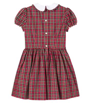 Plaid cotton dress | Polo Ralph Lauren Kids