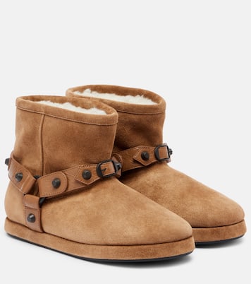 Bottines Alaska en daim | Balenciaga