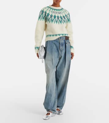 Ballerinas Pebble Soft aus Metallic-Leder | Loewe