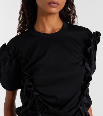 Top aus Baumwolle | Noir Kei Ninomiya
