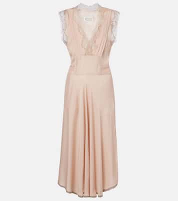 Midikleid mit Spitze | Maison Margiela
