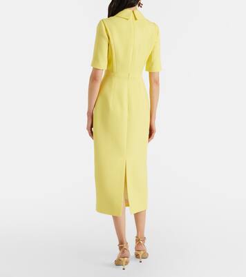 Valletta wool crêpe midi dress | Emilia Wickstead