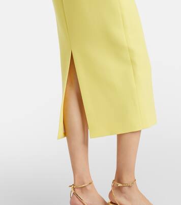 Valletta wool crêpe midi dress | Emilia Wickstead