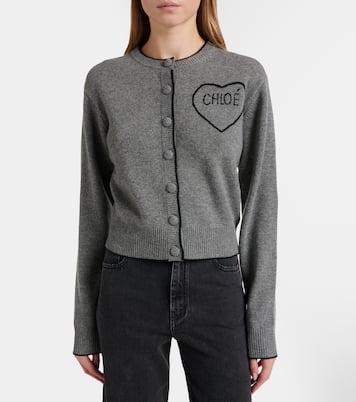 Cardigan aus Wolle und Kaschmir  | Chloé