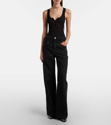 Lemony wide-leg jeans | Isabel Marant