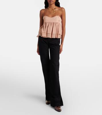 Susanna 40 studded leather Mary Jane pumps | Chloé