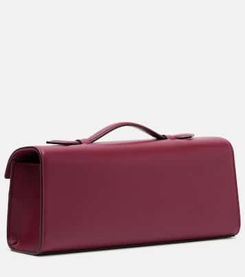 Symmetry Slim leather top-handle bag | Savette