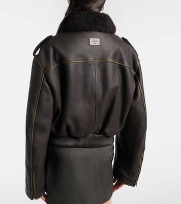 Bomberjacke aus Leder | Acne Studios