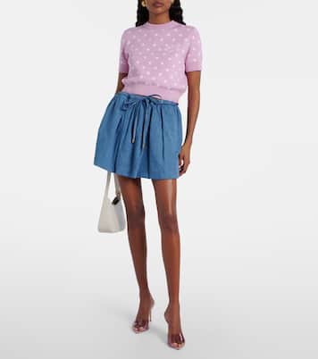 Denim miniskirt | Patou
