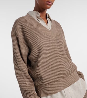Pullover aus einem Baumwollgemisch | Brunello Cucinelli