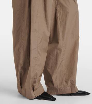 Weite Hose Iven aus Baumwollpopeline | The Row