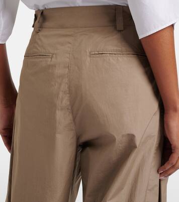 Weite Hose Iven aus Baumwollpopeline | The Row