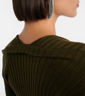 Rippstrick-Top aus Kaschmir und Seide | Bottega Veneta