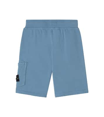 Shorts Compass aus Baumwoll-Jersey | Stone Island Junior