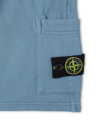 Shorts Compass aus Baumwoll-Jersey | Stone Island Junior