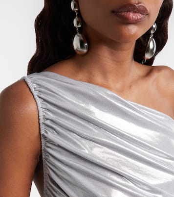 Pickleball Diana ruched minidress | Norma Kamali