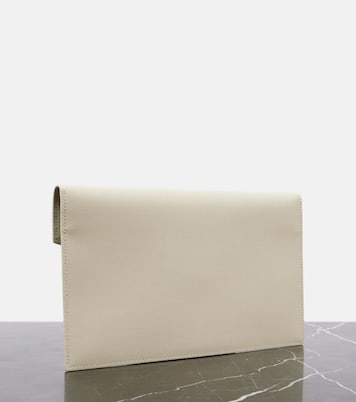 Uptown leather clutch | Saint Laurent