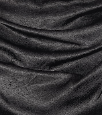 Ruched satin minidress | Matériel Tbilisi