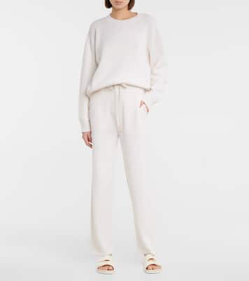 Pantaloni sportivi in cashmere | Les Tien