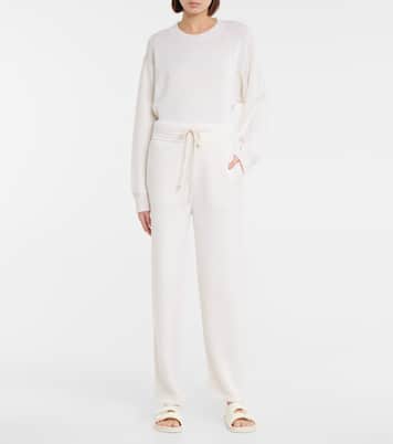 Pantaloni sportivi in cashmere | Les Tien