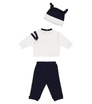 Baby - Tuta e berretto in cotone | Monnalisa