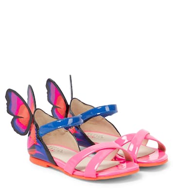 Chiara patent leather sandals | Sophia Webster Mini