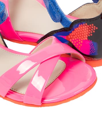 Chiara patent leather sandals | Sophia Webster Mini