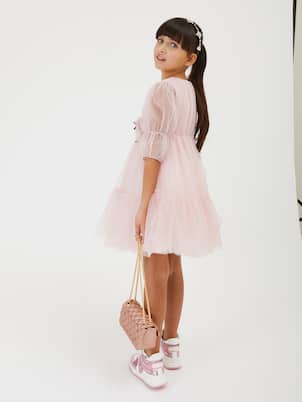 Kleid aus Tüll | Monnalisa