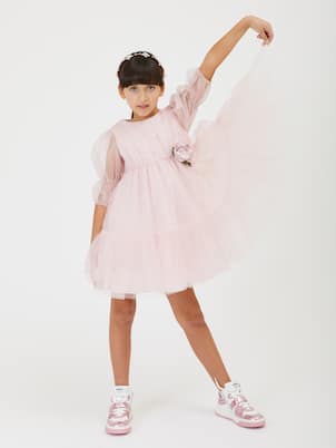 Kleid aus Tüll | Monnalisa