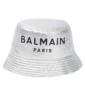 Cappello da pescatore con logo | Balmain Kids