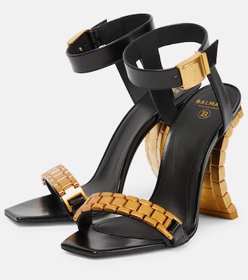 Verzierte Sandalen Ultima aus Leder | Balmain