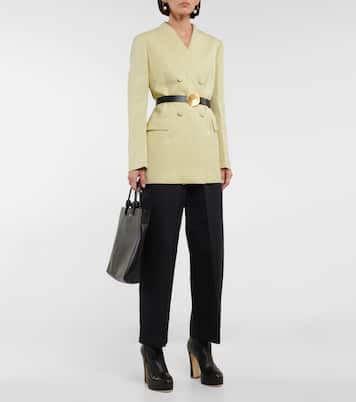 Alexa platform leather ankle boots | Malone Souliers