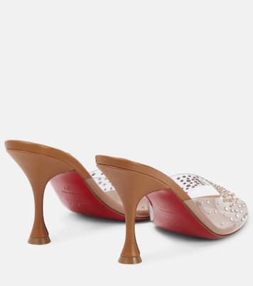 Mules Nudes Degramule con cristalli | Christian Louboutin