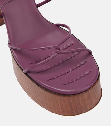 Gia/Rhw Rosie 28 leather sandals | Gia Borghini
