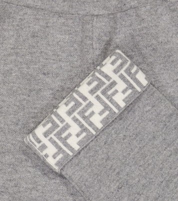Reversible wool and cashmere sweatpants | Fendi Kids