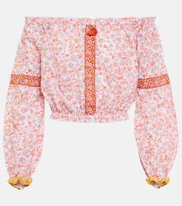 Cropped-Top Nana aus Baumwolle | Poupette St Barth