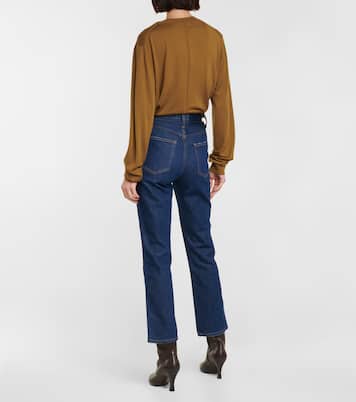 Jeans Pinch Waist rectos de tiro alto | Agolde
