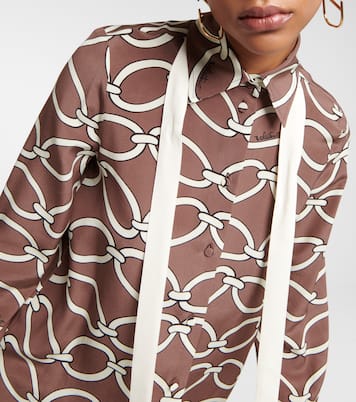 Camisa Chain 1967 de seda | Valentino