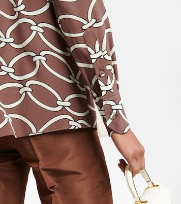 Camisa Chain 1967 de seda | Valentino