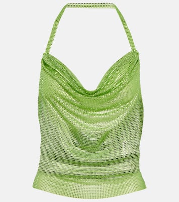 Top halter adornado con cristales | Giuseppe di Morabito