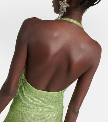 Top halter adornado con cristales | Giuseppe di Morabito