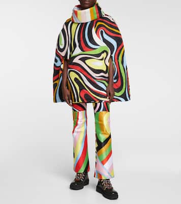 x Fusalp - Poncho Marmo  | Pucci